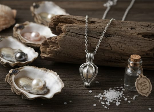 Ocean Love Pearl Necklace